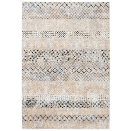 Safavieh 10 x 14 ft. Amelia 700 Rectangle Area Rug, Grey & Gold ALA761H-10